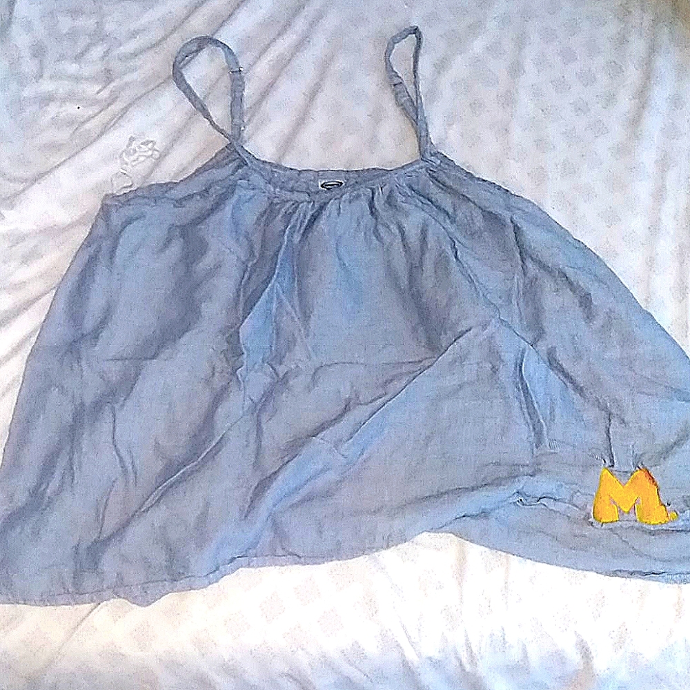 Crop top michigan label